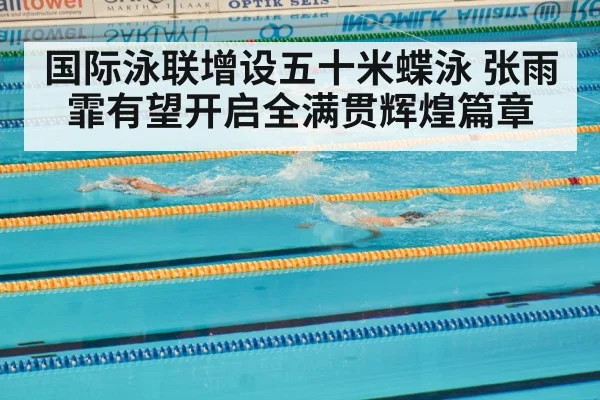 competitive swimming pool race